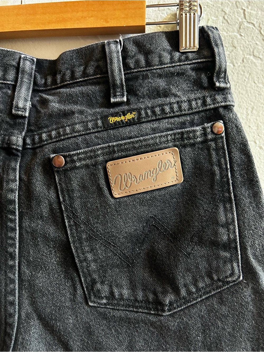 Wrangler Women’s Black Cutoff Shorts